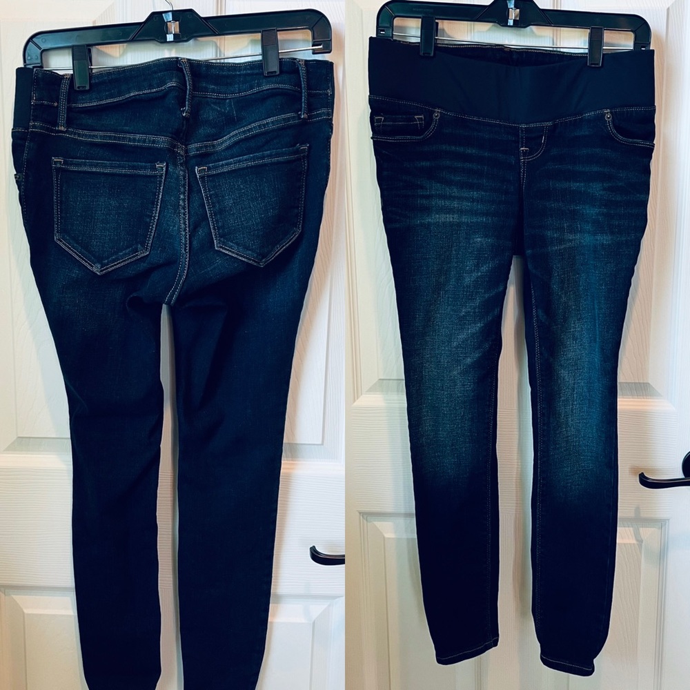 0 short super skinny old navy maternity jeans